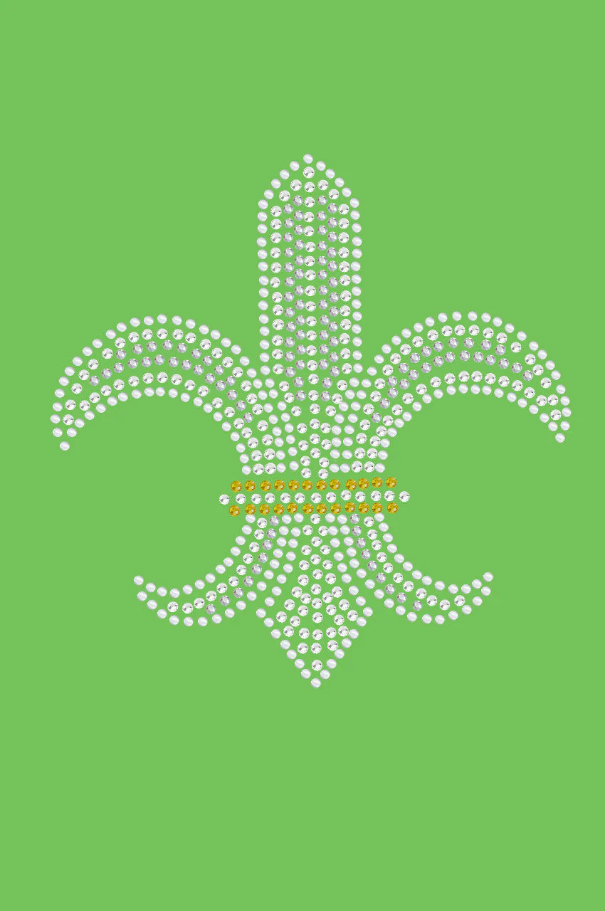 Fleur de Lis (Rhinestones & Nailheads) - Bandanna - Image 9