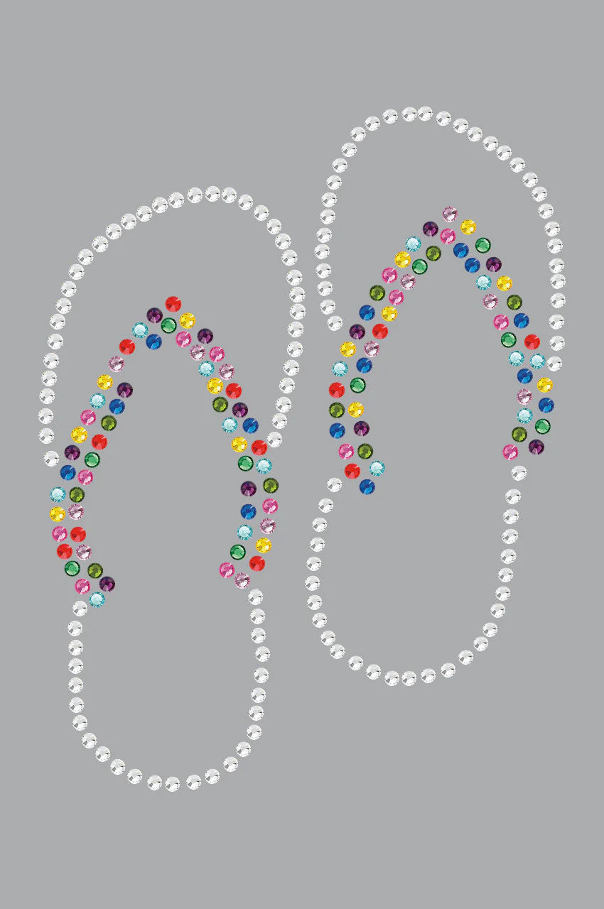 Flip Flops (Rhinestone)  - Bandanna - Image 11