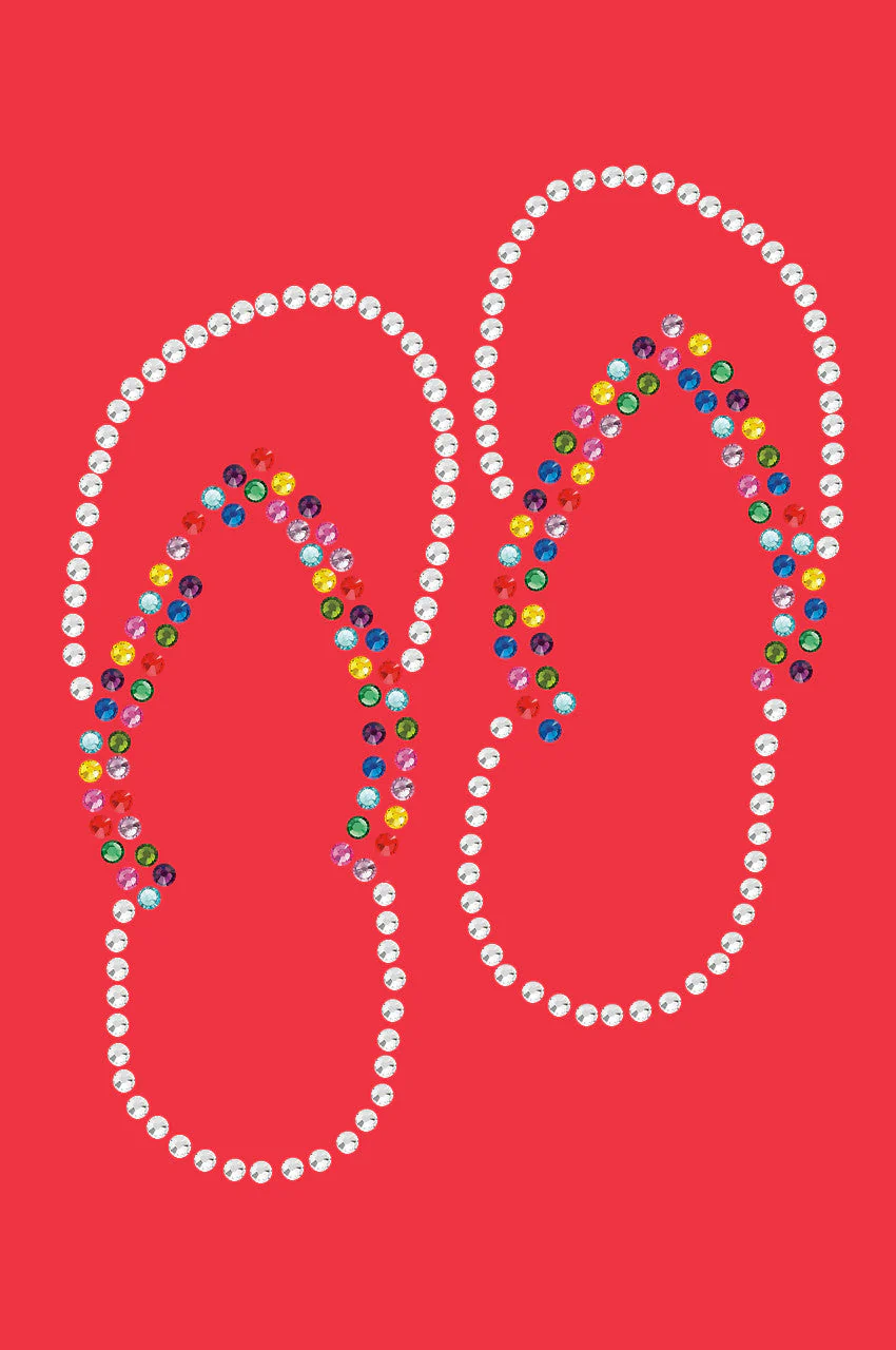 Flip Flops (Rhinestone)  - Bandanna - Image 12