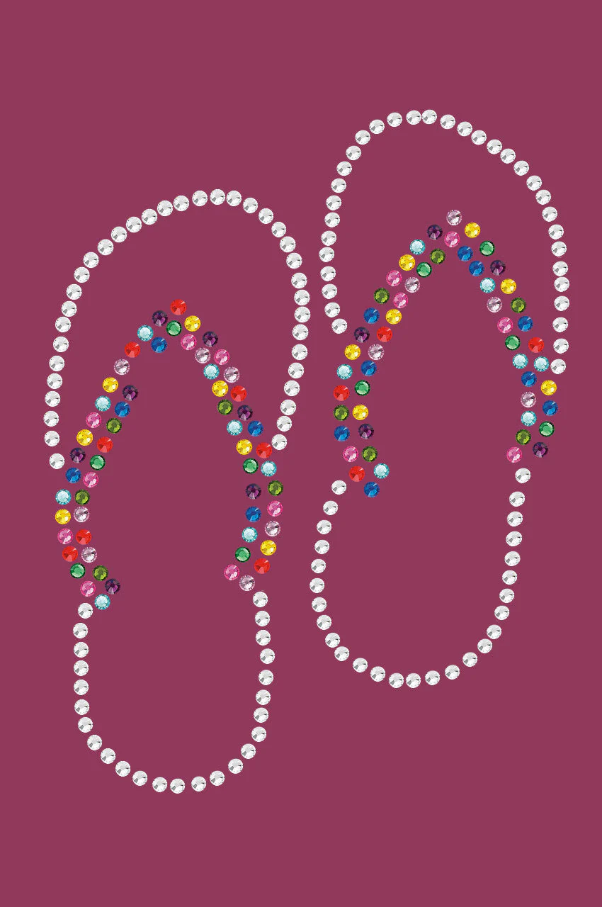 Flip Flops (Rhinestone)  - Bandanna - Image 14