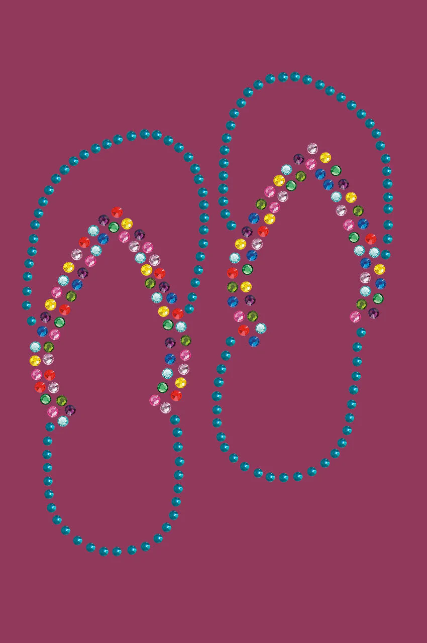 Flip Flops (Turquoise) - Bandanna - Image 13
