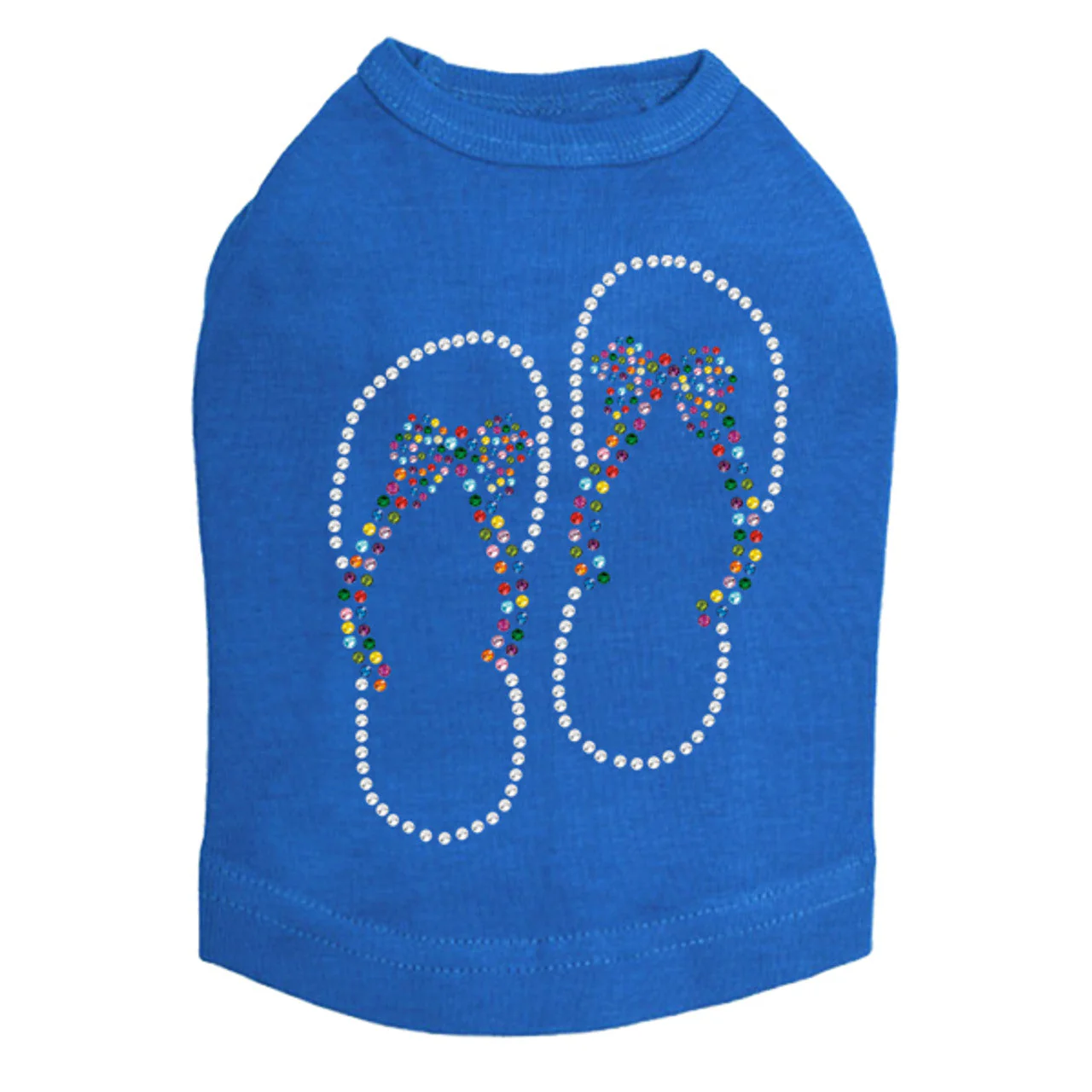 Flip Flops with Bow - Dog Tank - Image 7