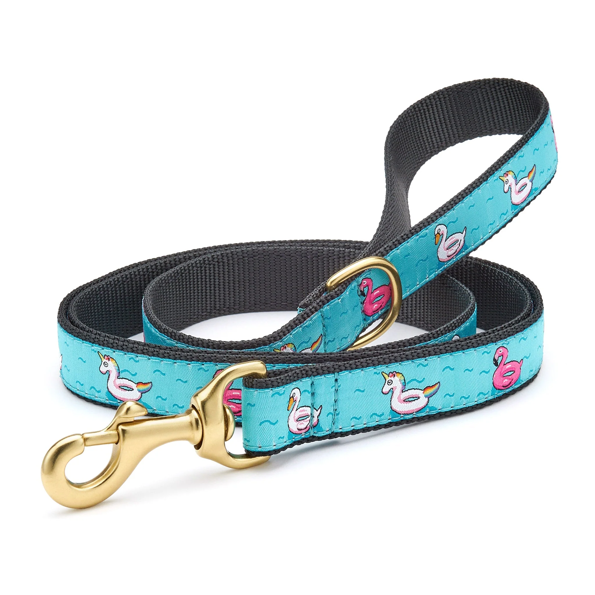 Up Country Floaties Cast Brass Dog Leash