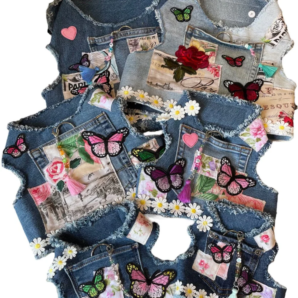 Floral Patchwork Harness - Image 6