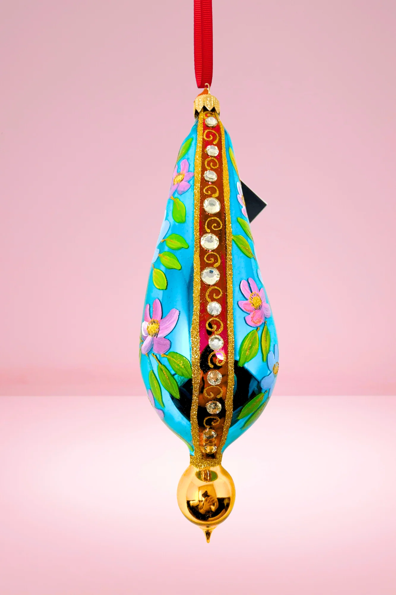 Florentine Elegance Polish Glass Ornament