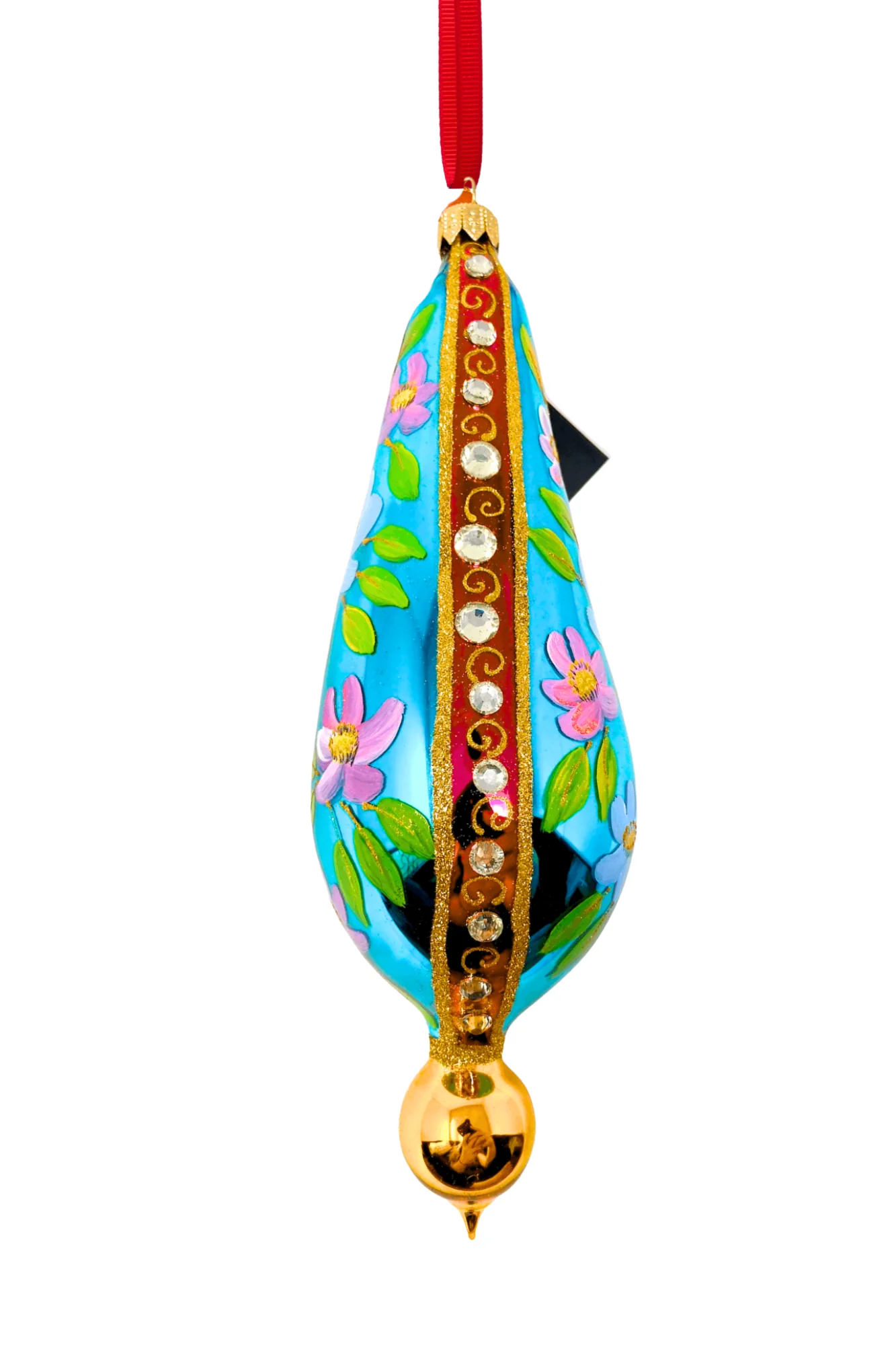 Florentine Elegance Polish Glass Ornament - Image 2