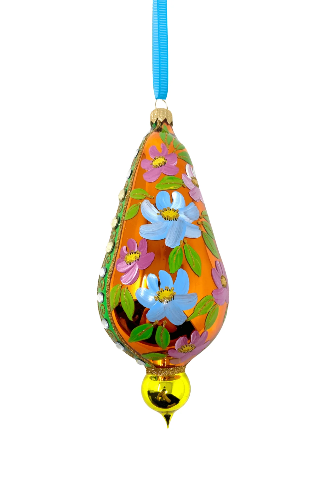 Florentine Sunrise Polish Glass Ornament - Image 2