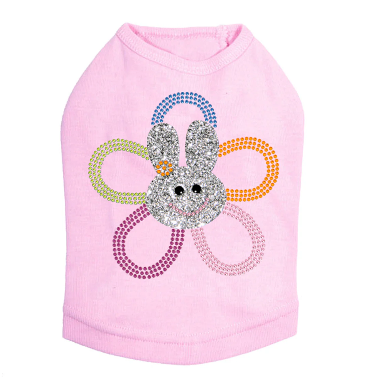 Flower Bunny - Dog Tank - Image 7