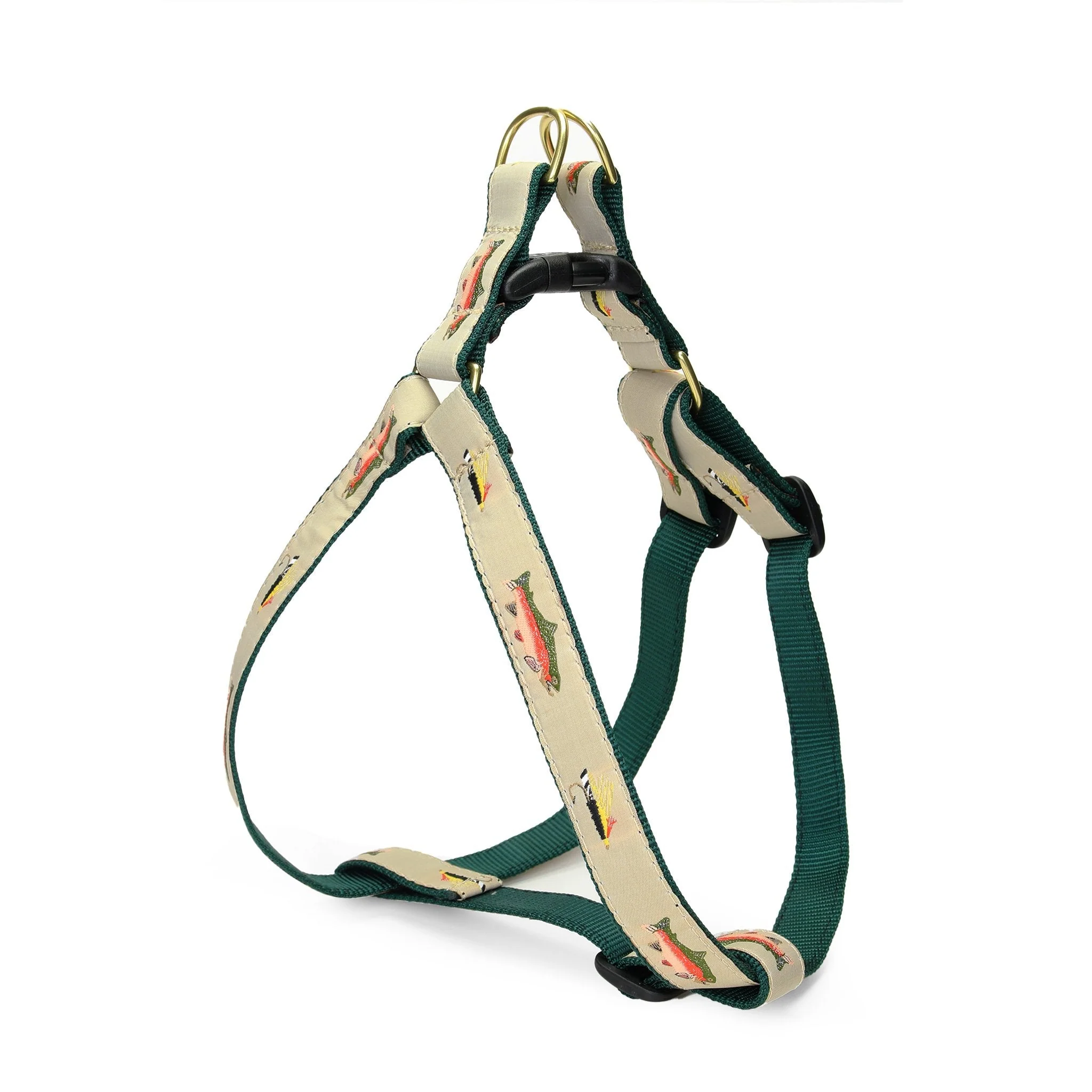 Up Country Fly Fishing Dog Cast Brass Dog Harness