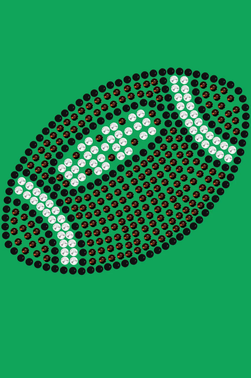 Football (Brown) - Bandana - Image 2