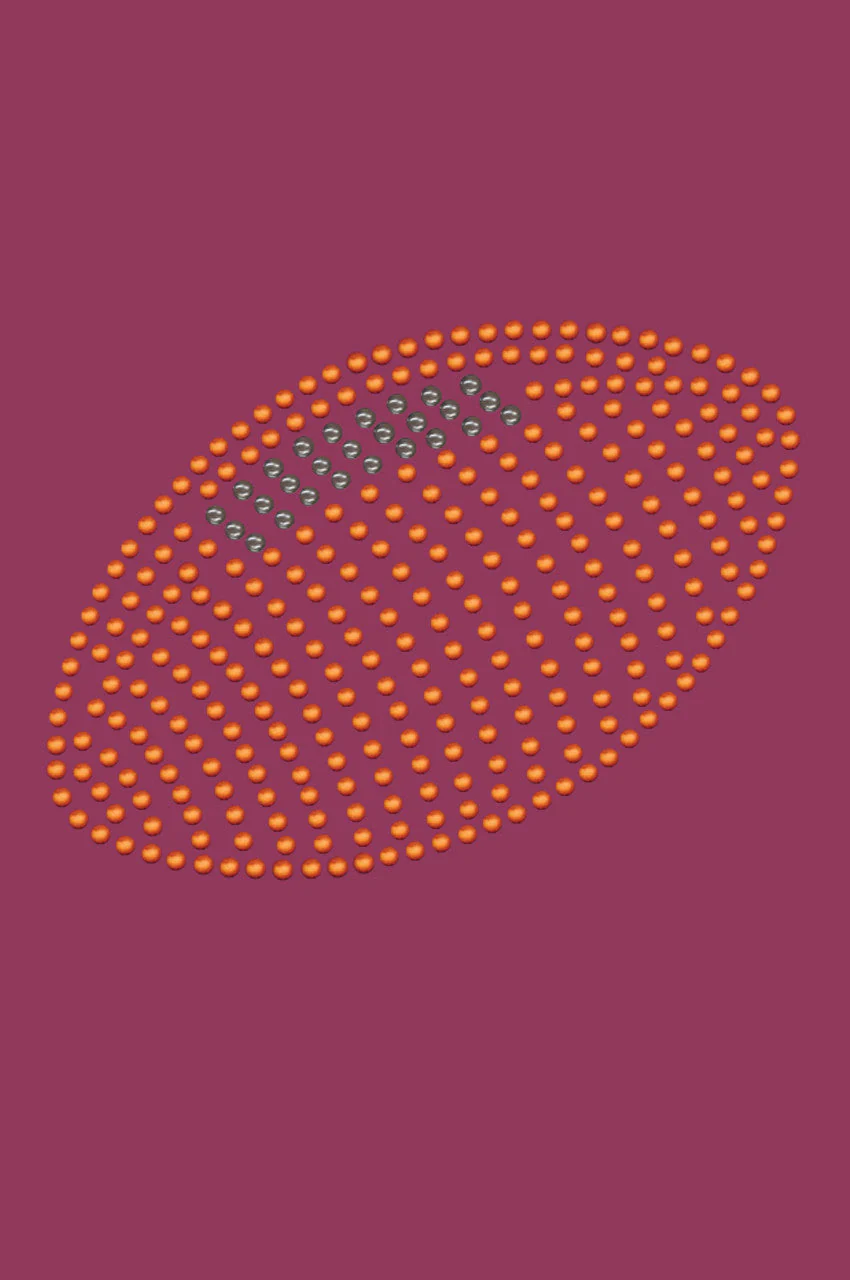 Football (Orange 1) - Bandana - Image 11