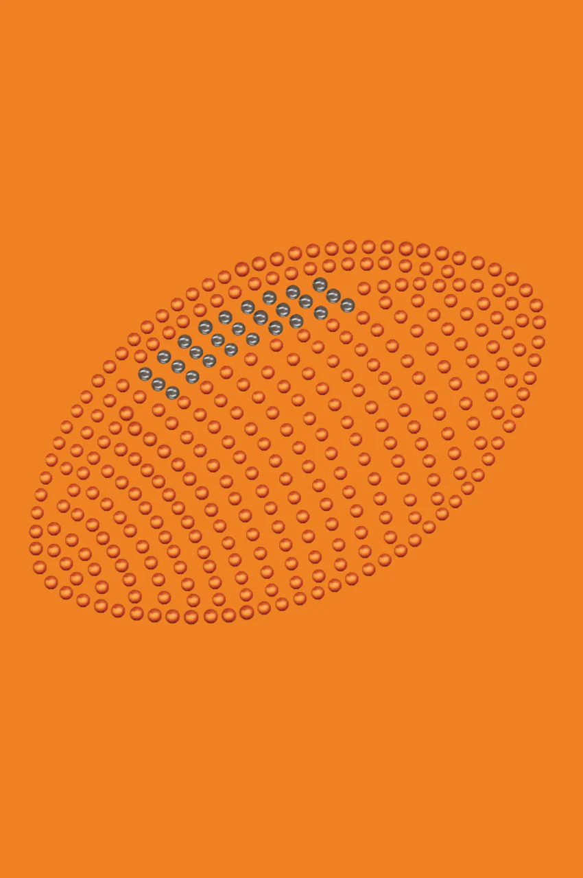 Football (Orange 1) - Bandana - Image 5