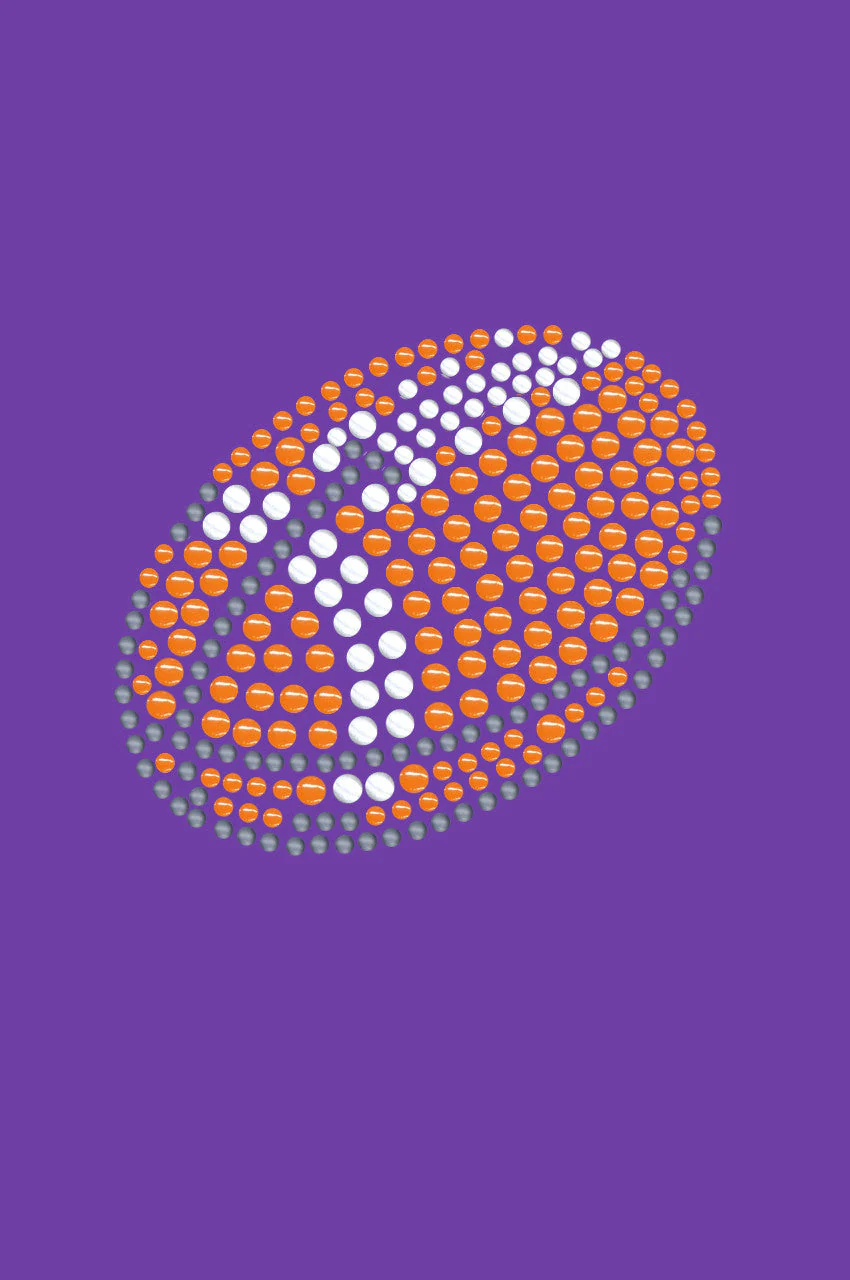 Football (Orange 2) - Bandana - Image 6