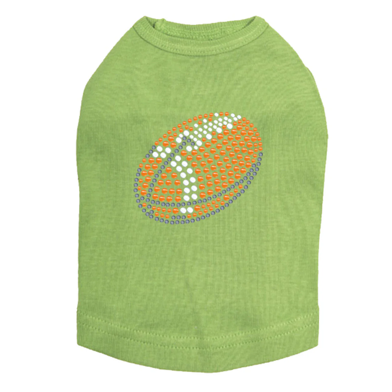 Football (Orange 2) - Dog Tank - Image 14