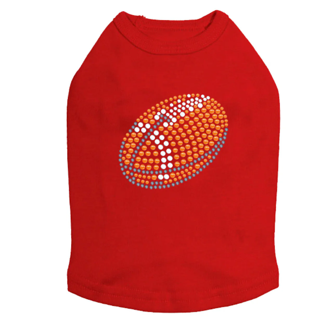 Football (Orange 2) - Dog Tank - Image 9