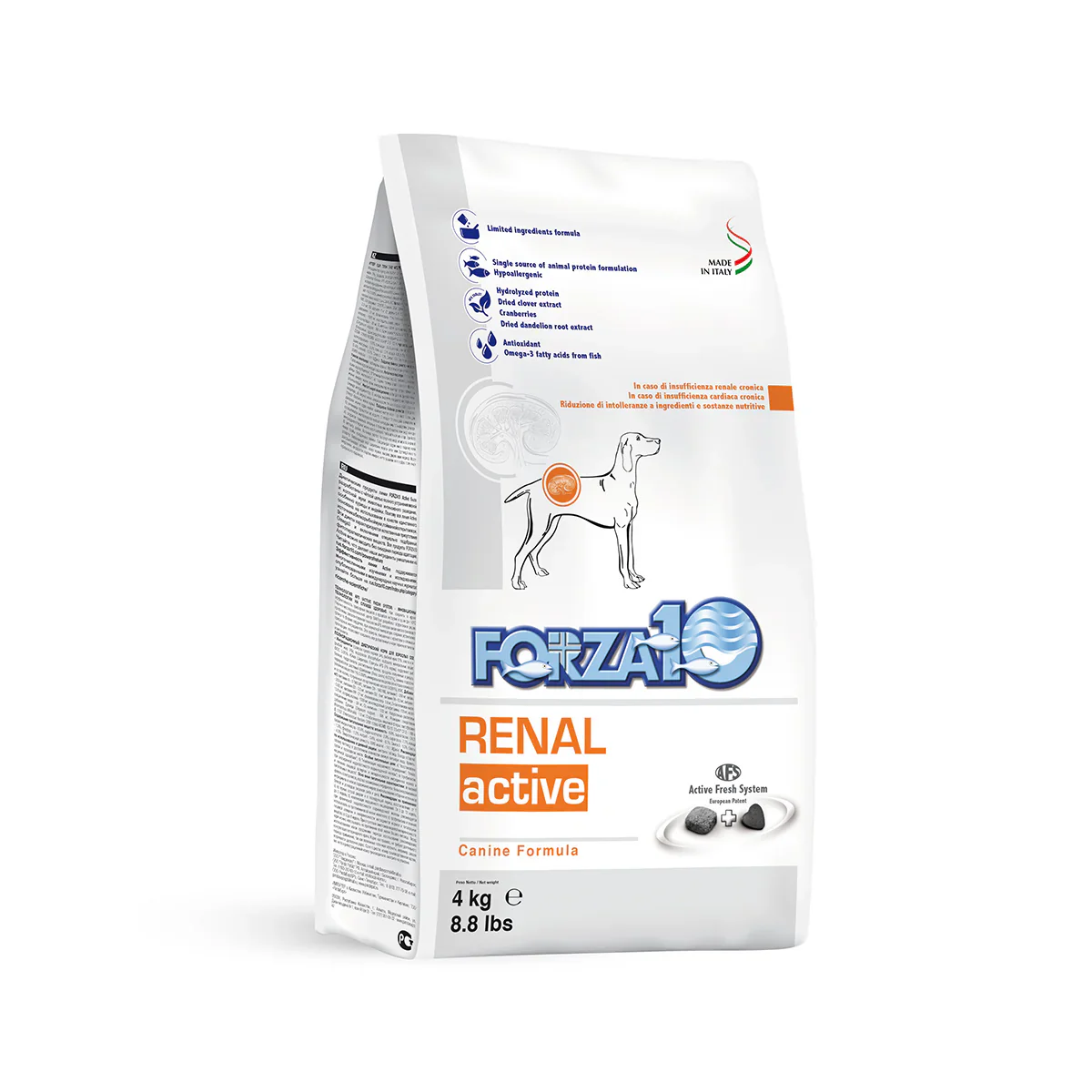 FORZA10 Adult Anchovy Renal Active Dog Food (8.8lb)