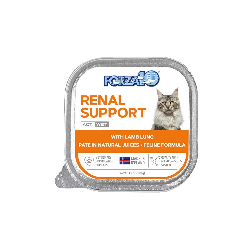 FORZA10 Adult Lamb Renal Actiwet Cat Food (3.5oz)