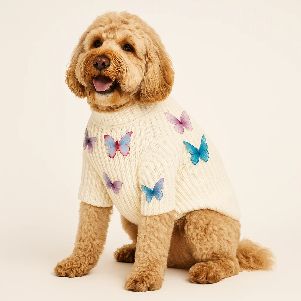 Dog Sweater - Butterfly 3D Icon | Found My Animal - Image 6