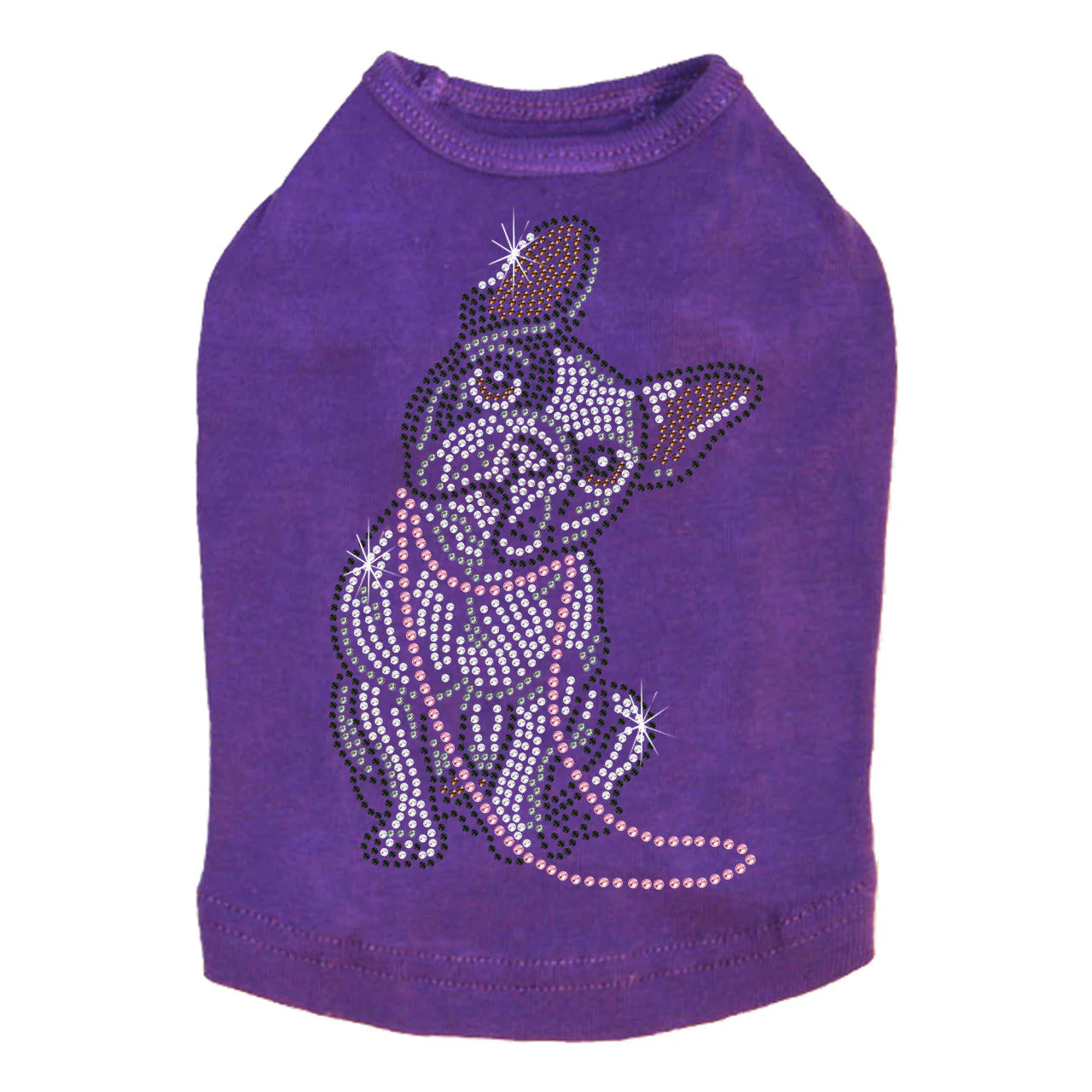 French Bull Dog with Necklace - Dog Tank - Image 8