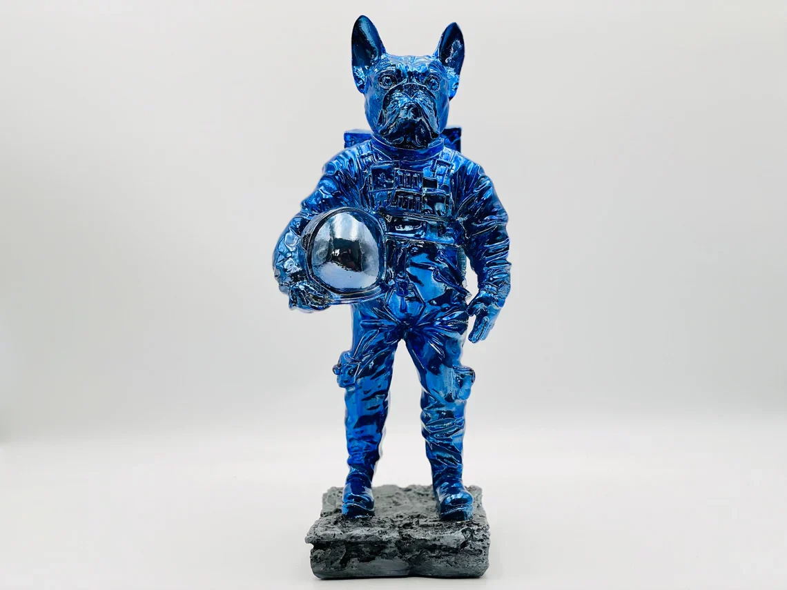 French Bulldog the Space Traveler