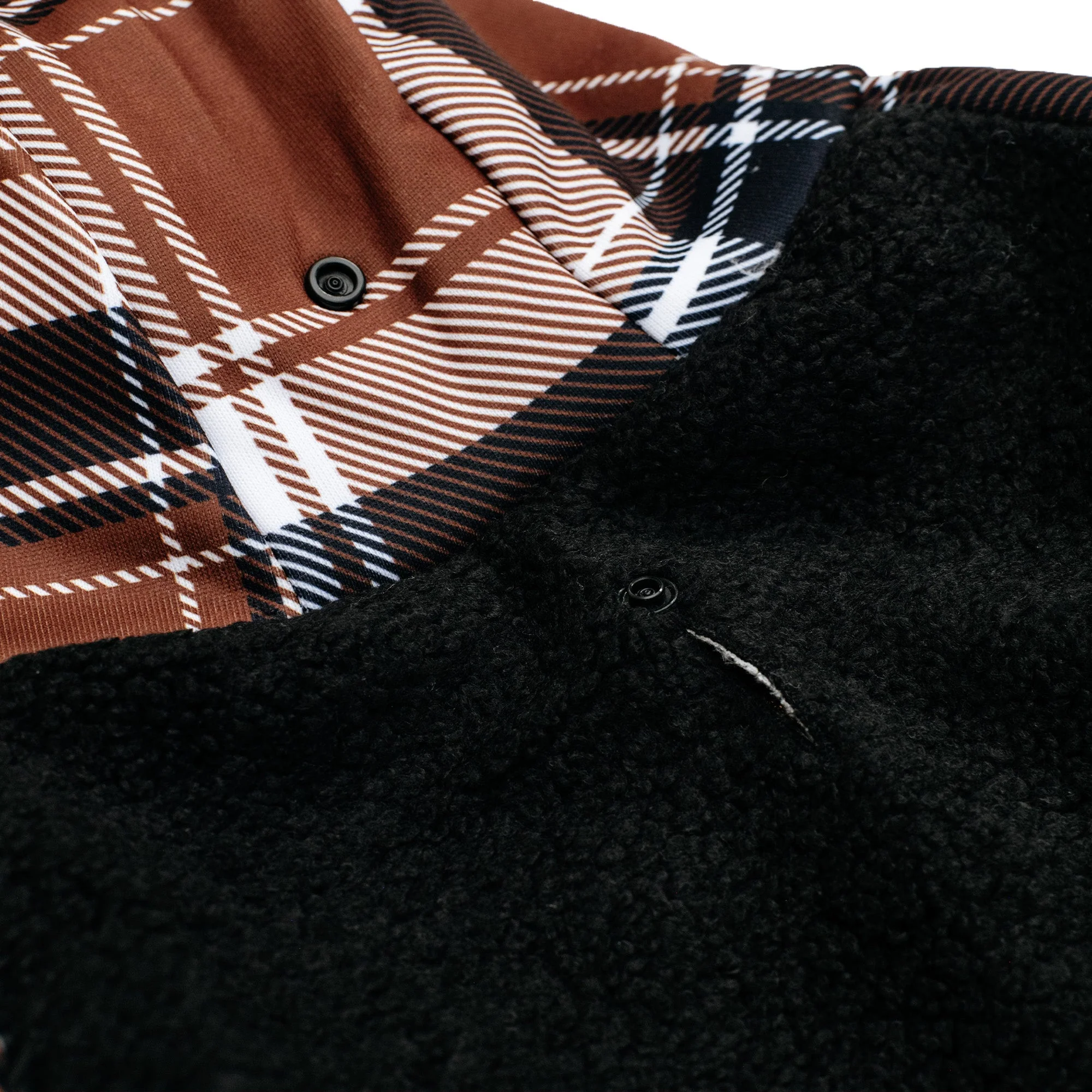 Frenchie Dog Hoodie - Cocoa Plaid - Image 13