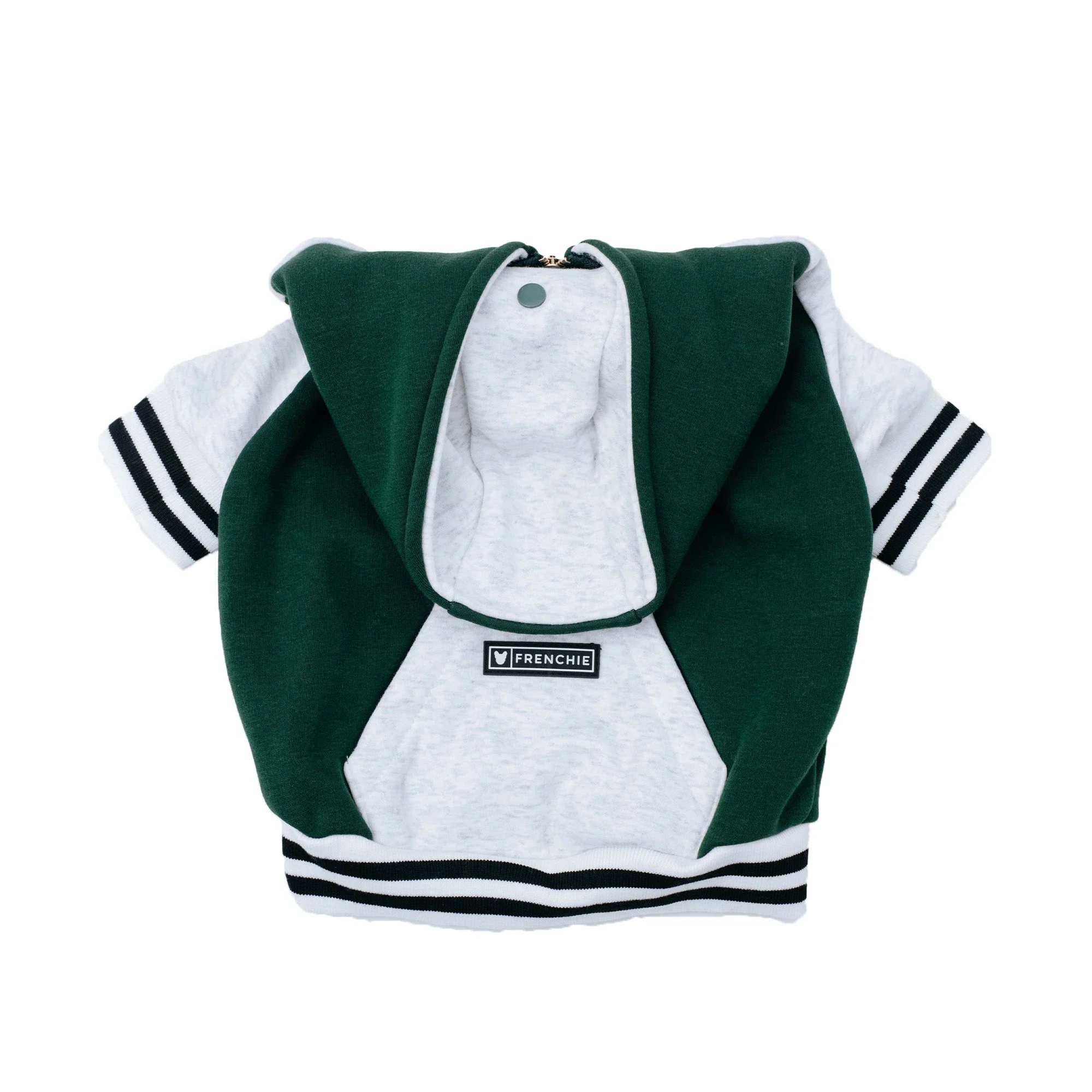 Frenchie Dog Hoodie - Emerald City Varsity - Image 10