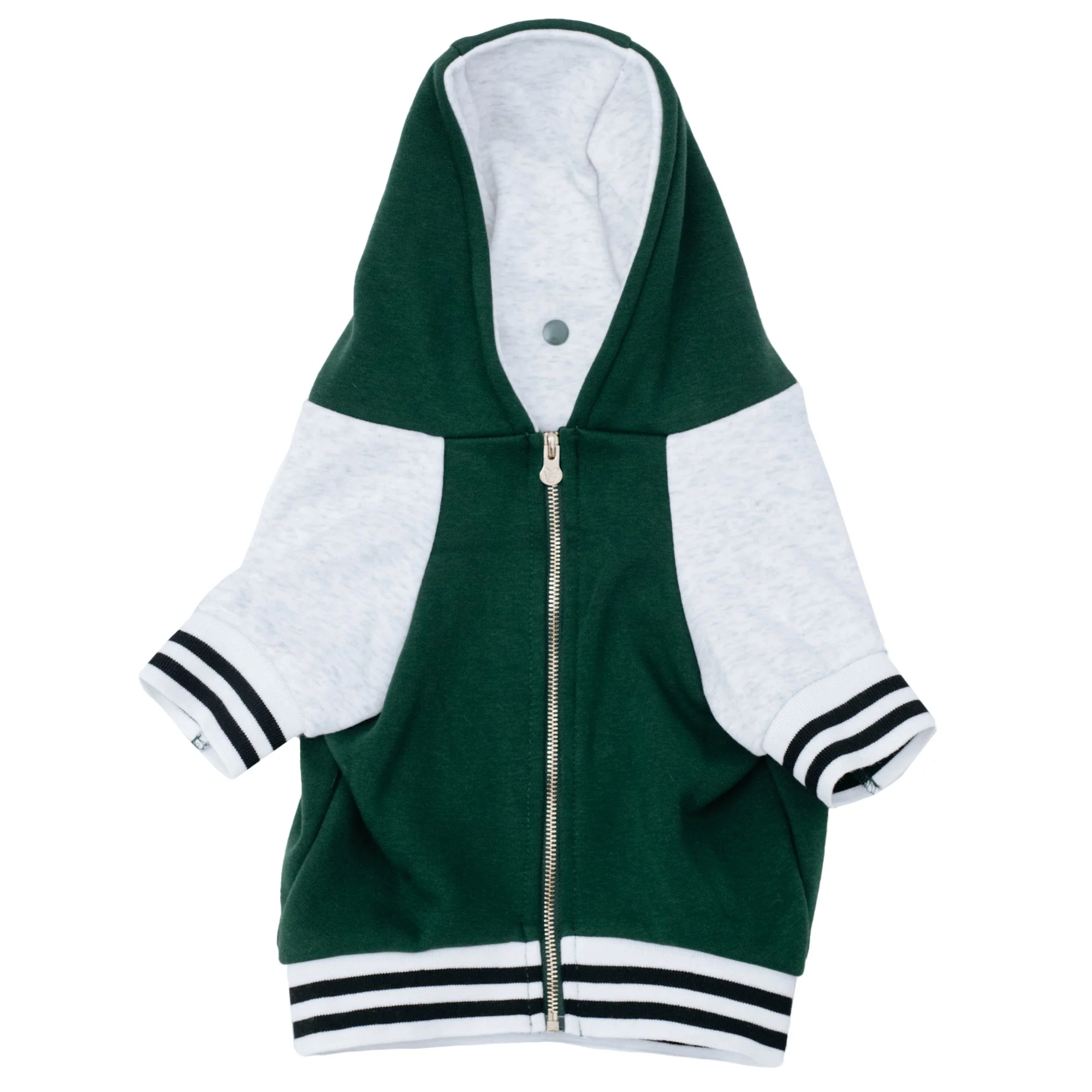 Frenchie Dog Hoodie - Emerald City Varsity - Image 6