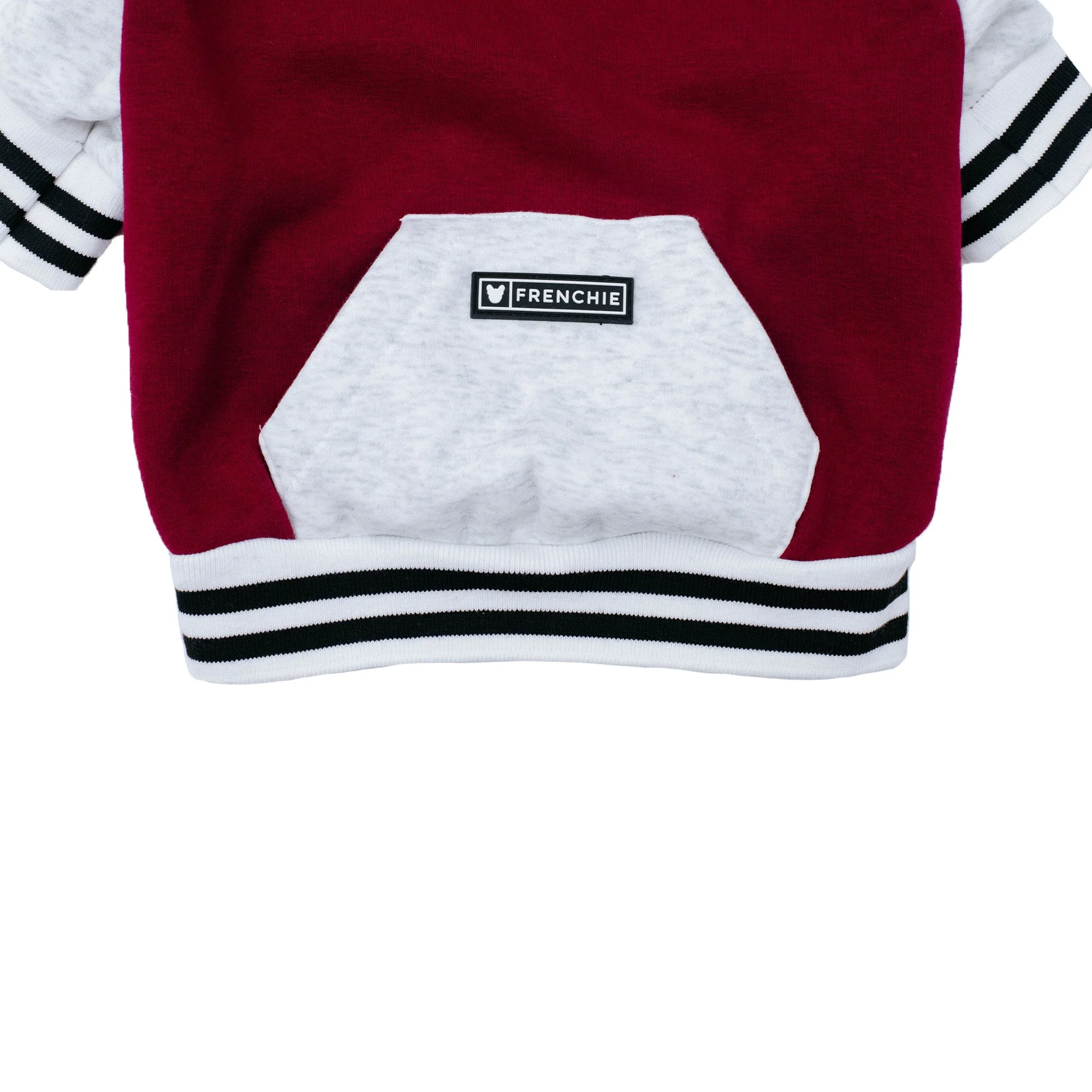 Frenchie Dog Hoodie - Ruby Varsity - Image 10