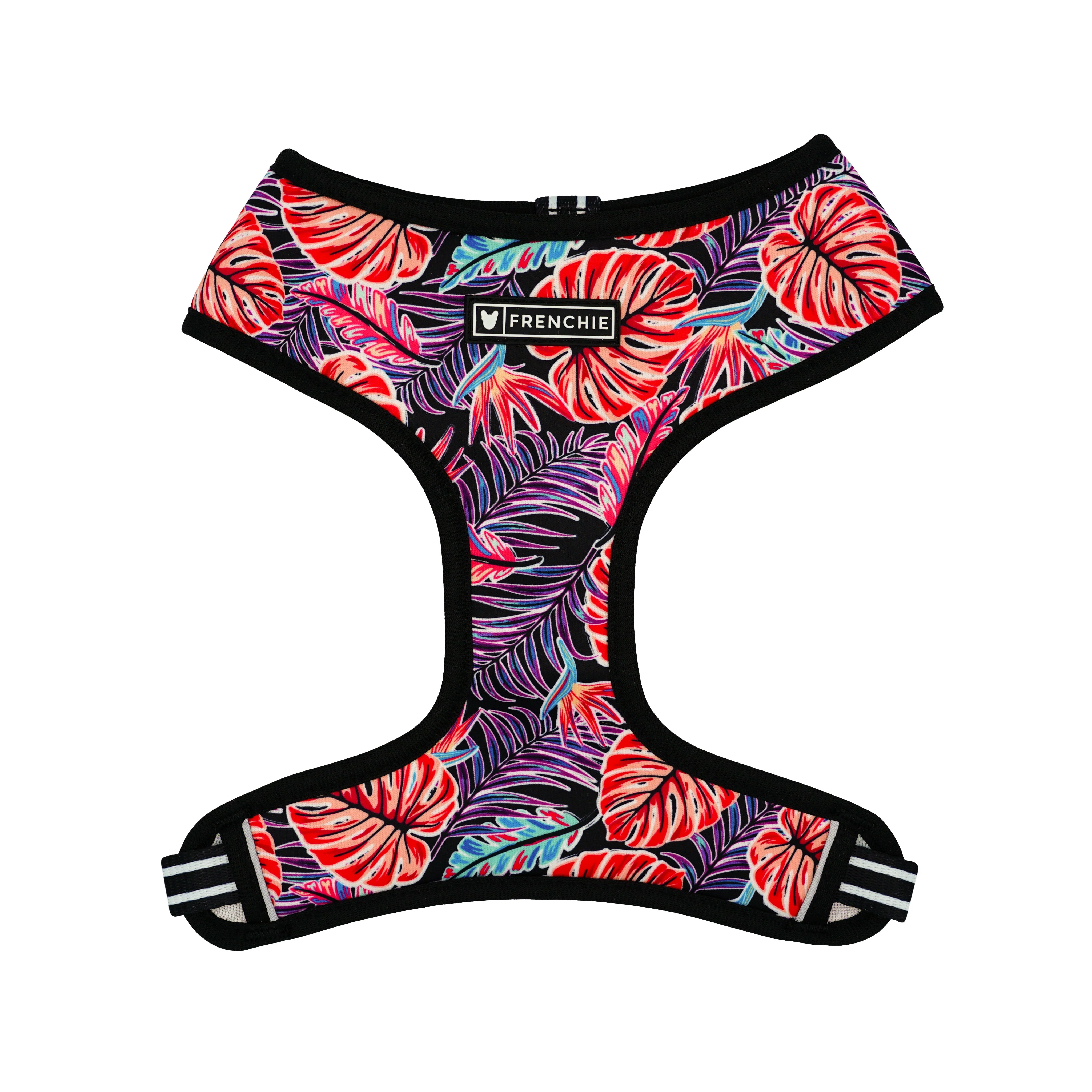 Frenchie Duo Reversible Harness - Tropical Palms - Image 2