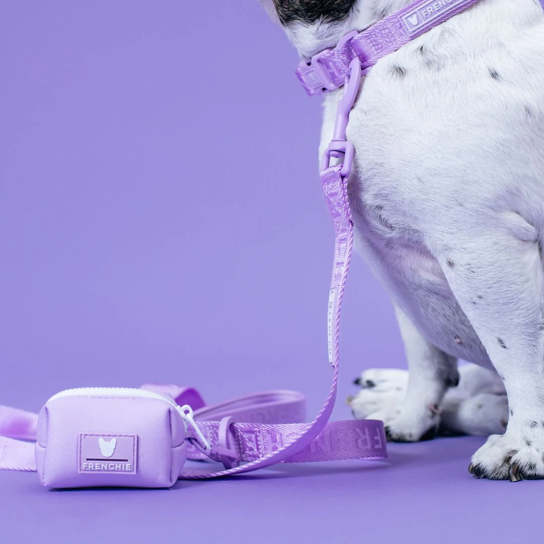Frenchie Poo Bag Holder - Lavender - Image 7