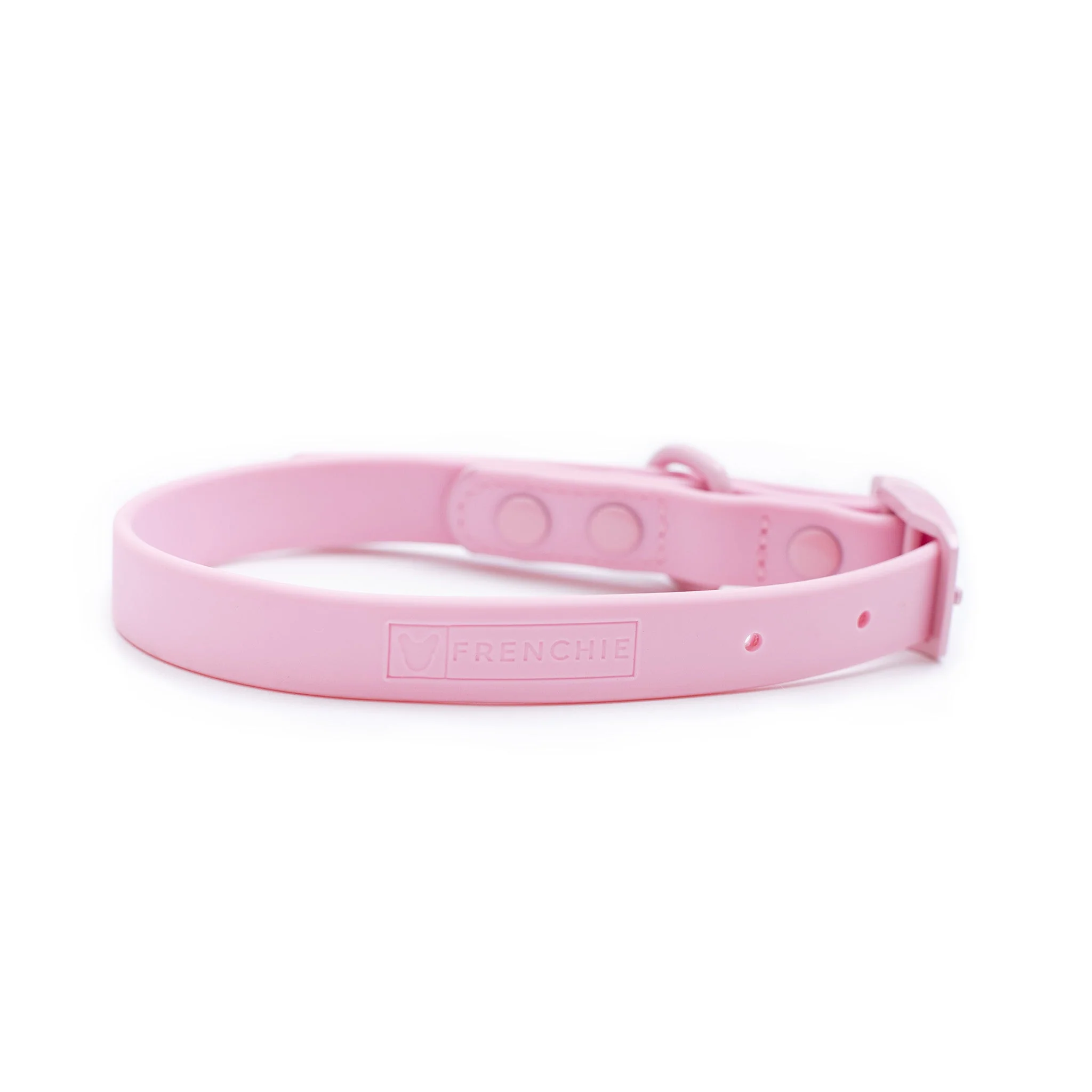Frenchie Waterproof Collar - Pink Bubblegum - Image 6