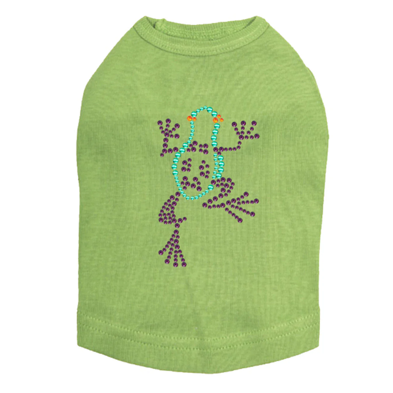Frog (Green & Purple) - Dog Tank - Image 14
