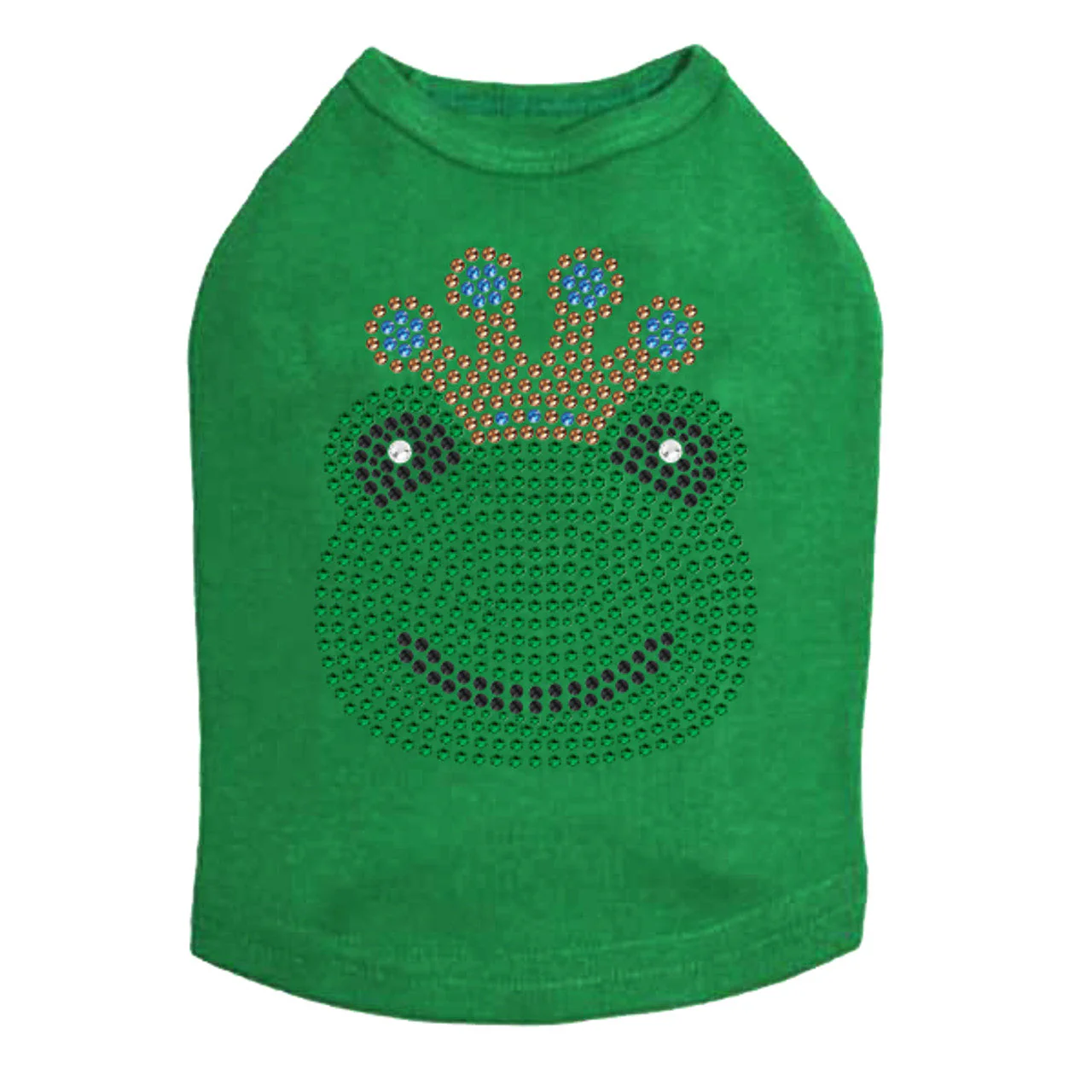 Frog with Blue Crown - Dog Tank - Image 6
