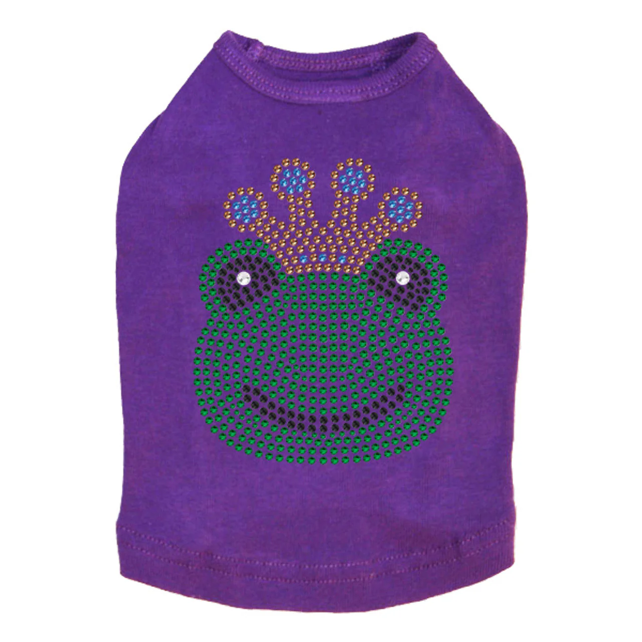 Frog with Blue Crown - Dog Tank - Image 7
