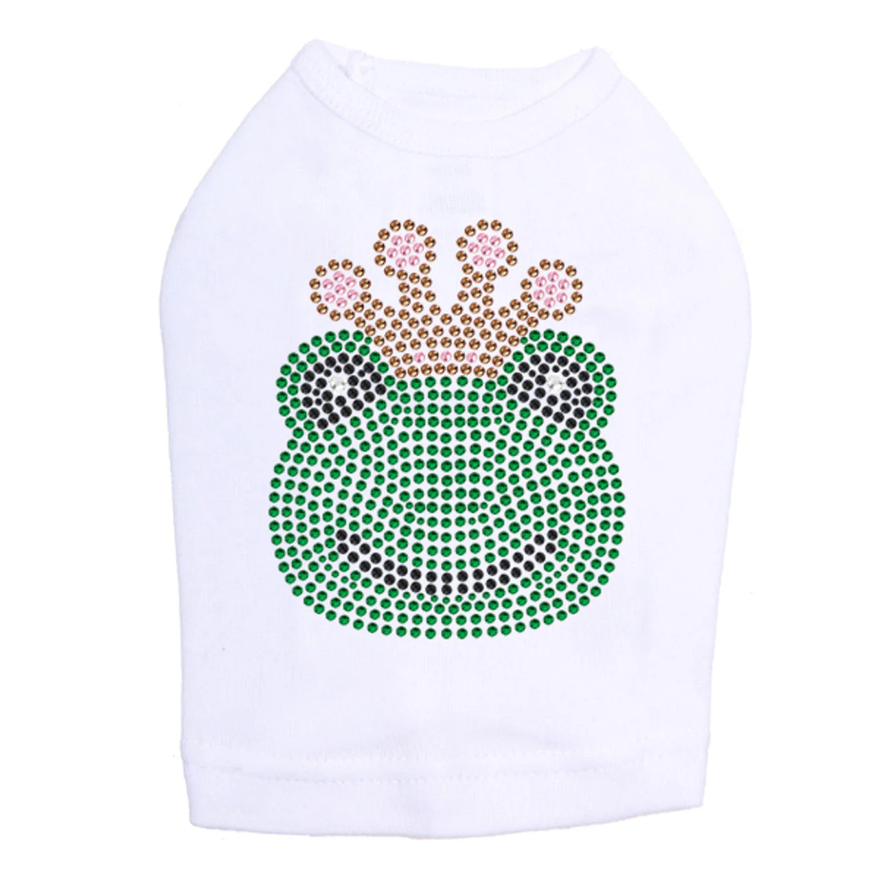 Frog with Pink Crown - Dog Tank - Image 9