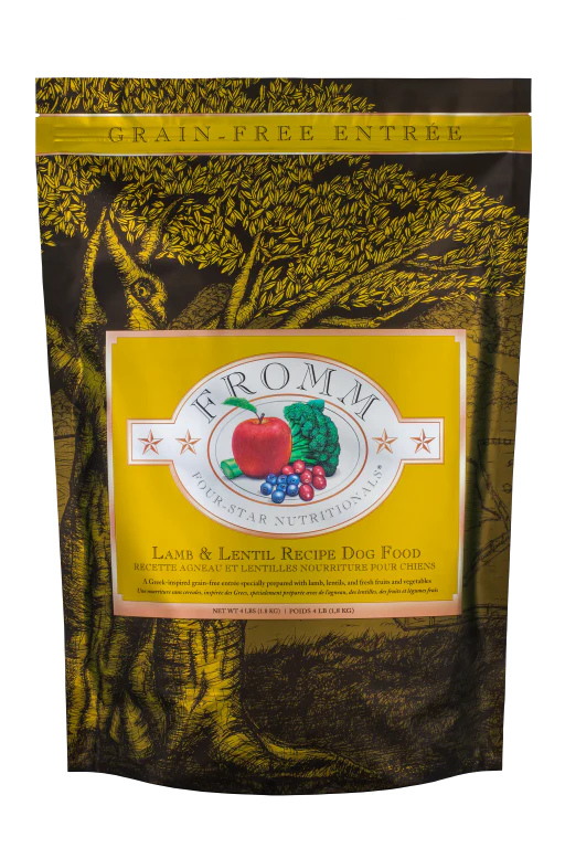 Fromm 4 Star All Life Stages Grain Free Lamb & Lentil Dry Dog Food