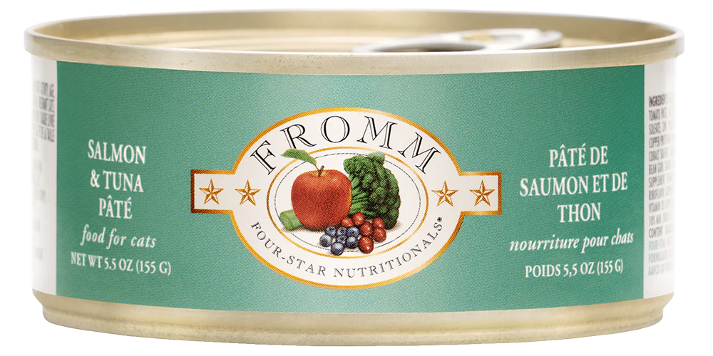 Fromm 4 Star Salmon and Tuna Cat Pate (5.5oz)