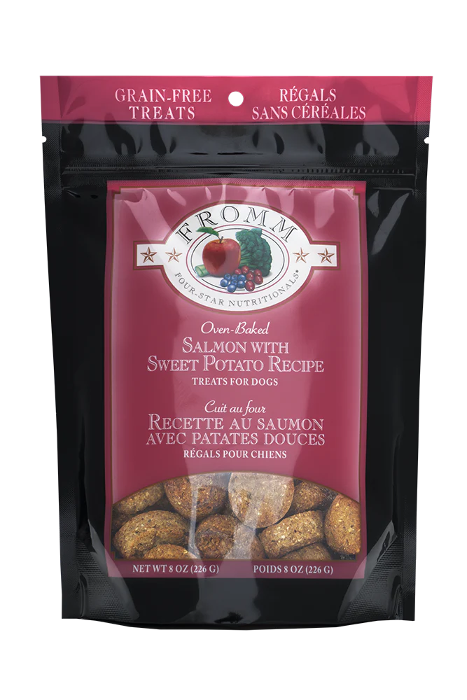 Fromm 4-Star Salmon & Sweet Potato Dog Treats (8oz)