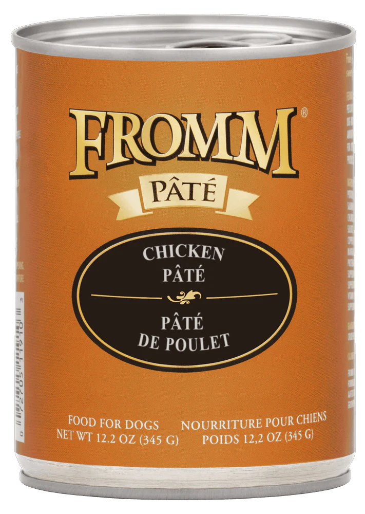 Fromm All Life Stages Grain Free Beef & Sweet Potato Pate Wet Dog Can (12.2oz)