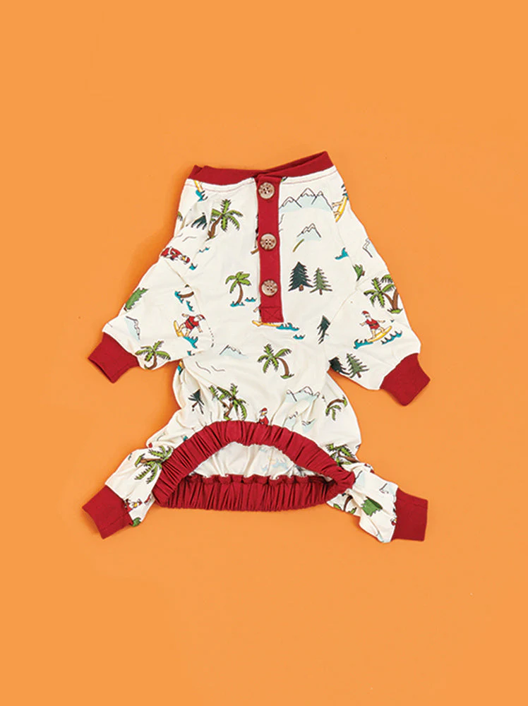Fun Fam Surfing Santa Pajama - Image 3