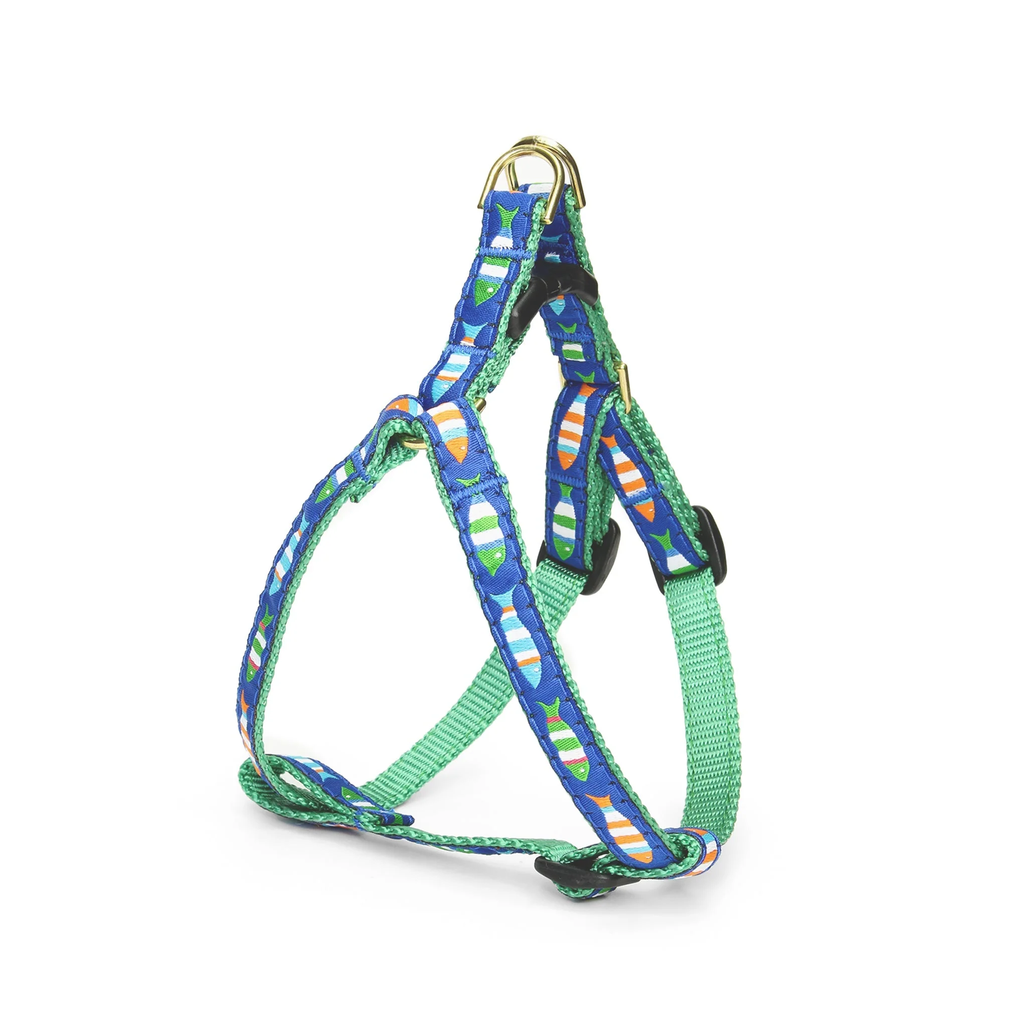 Up Country Funky Fish Dog Adjustable Dog Harness