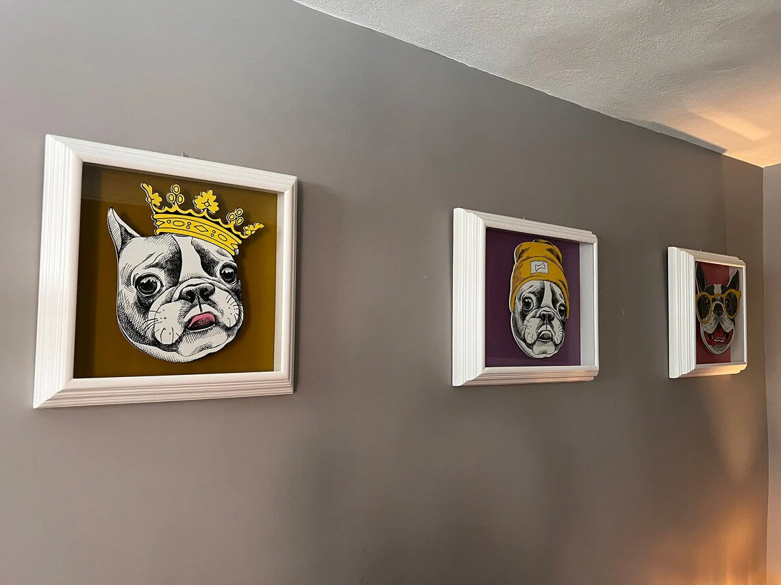 Funny Frame Boston Terrier - Image 4