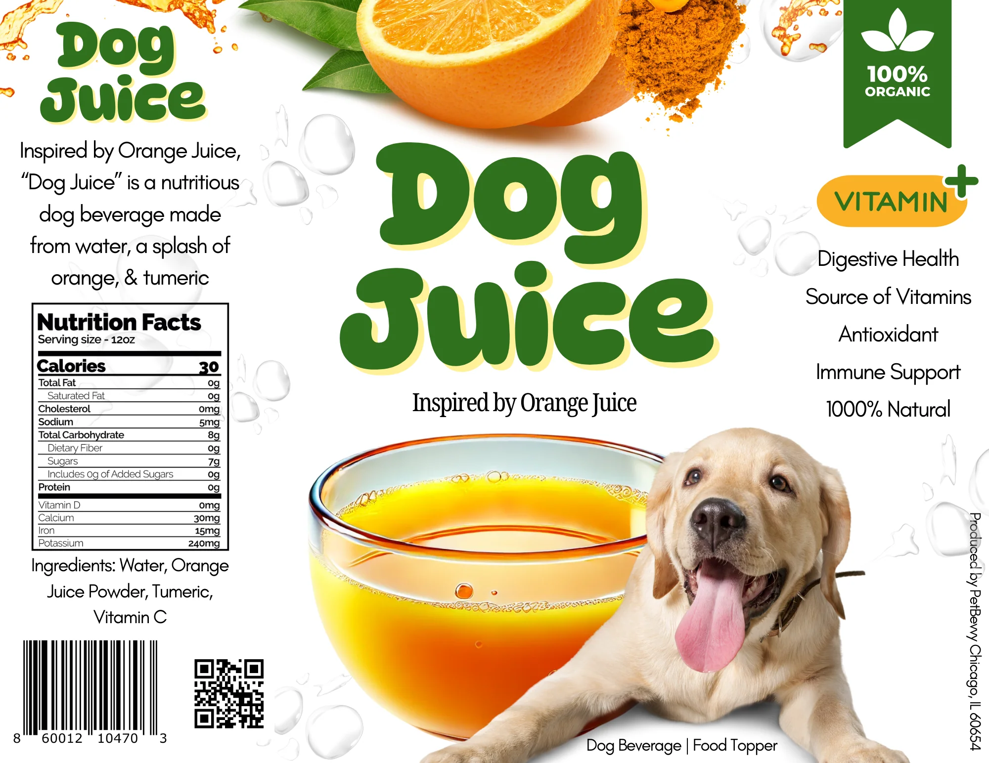 "Fur-Mosa" Mimosa Kit for Dogs - Image 7