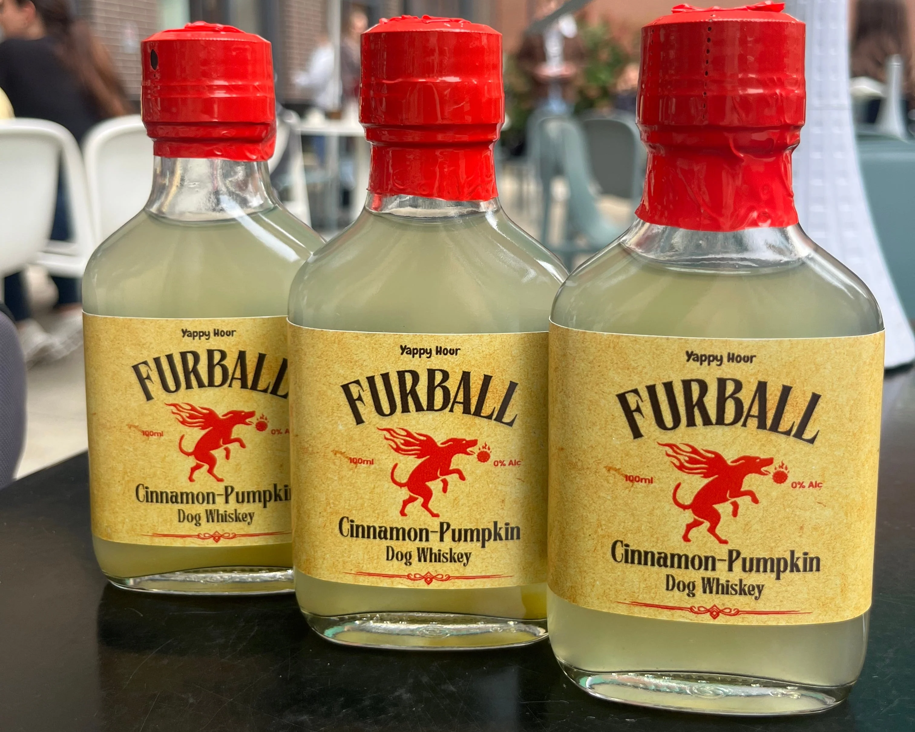 Furball Dog Whiskey Miniatures 4ct - Image 3