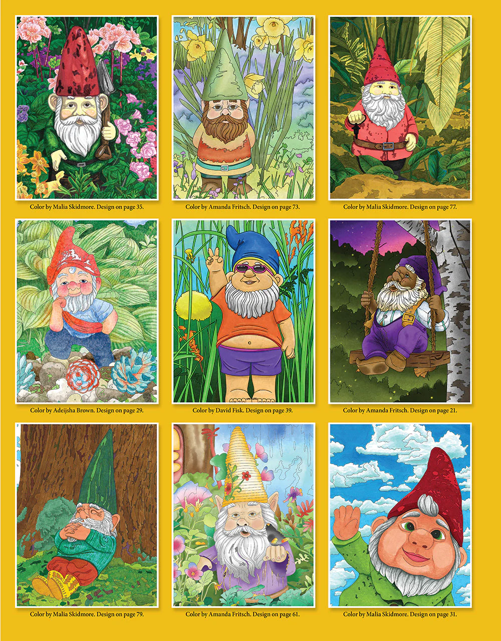 Garden Gnomes Coloring Book - Image 6