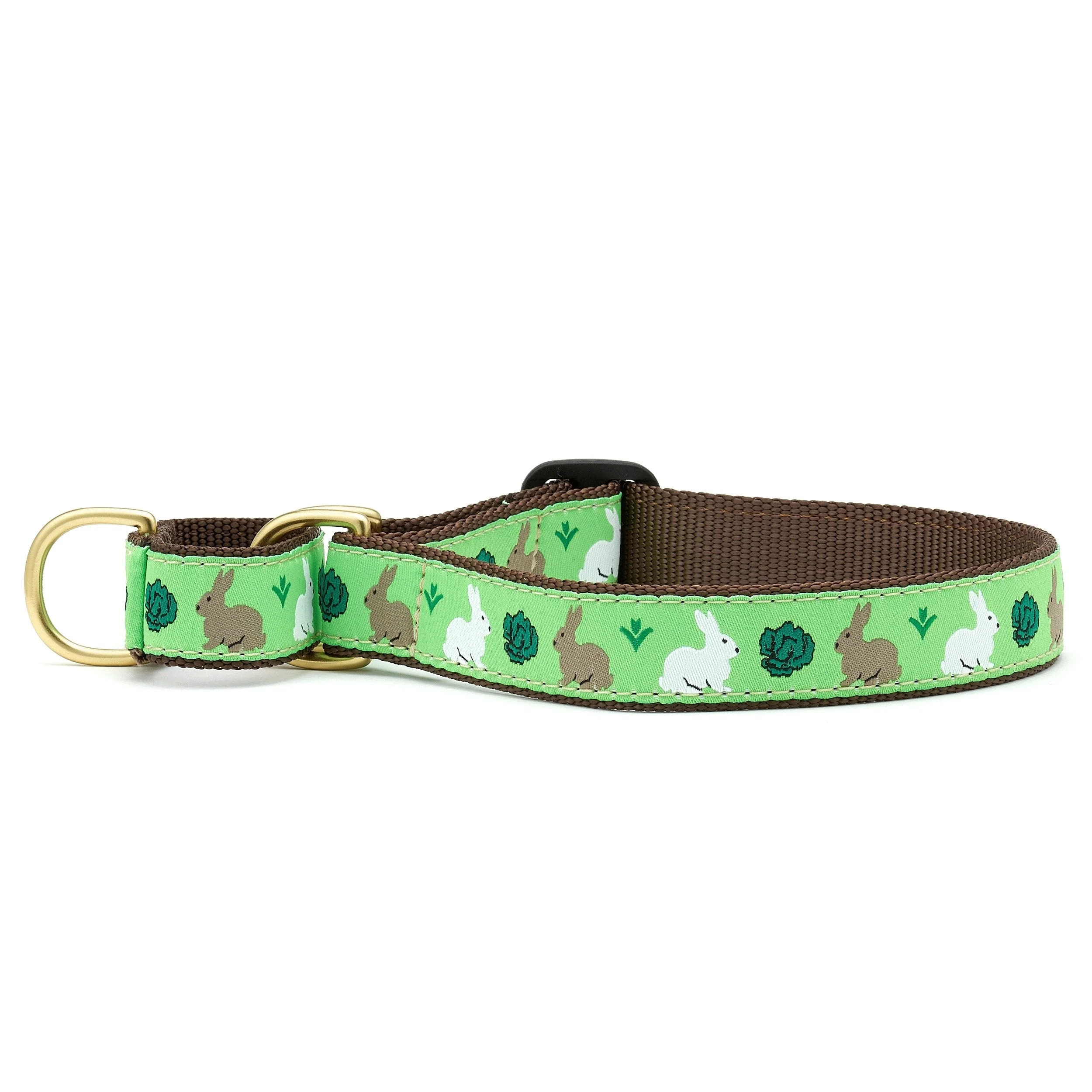 Up Country Garden Rabbit Cast Brass Martingale Collar
