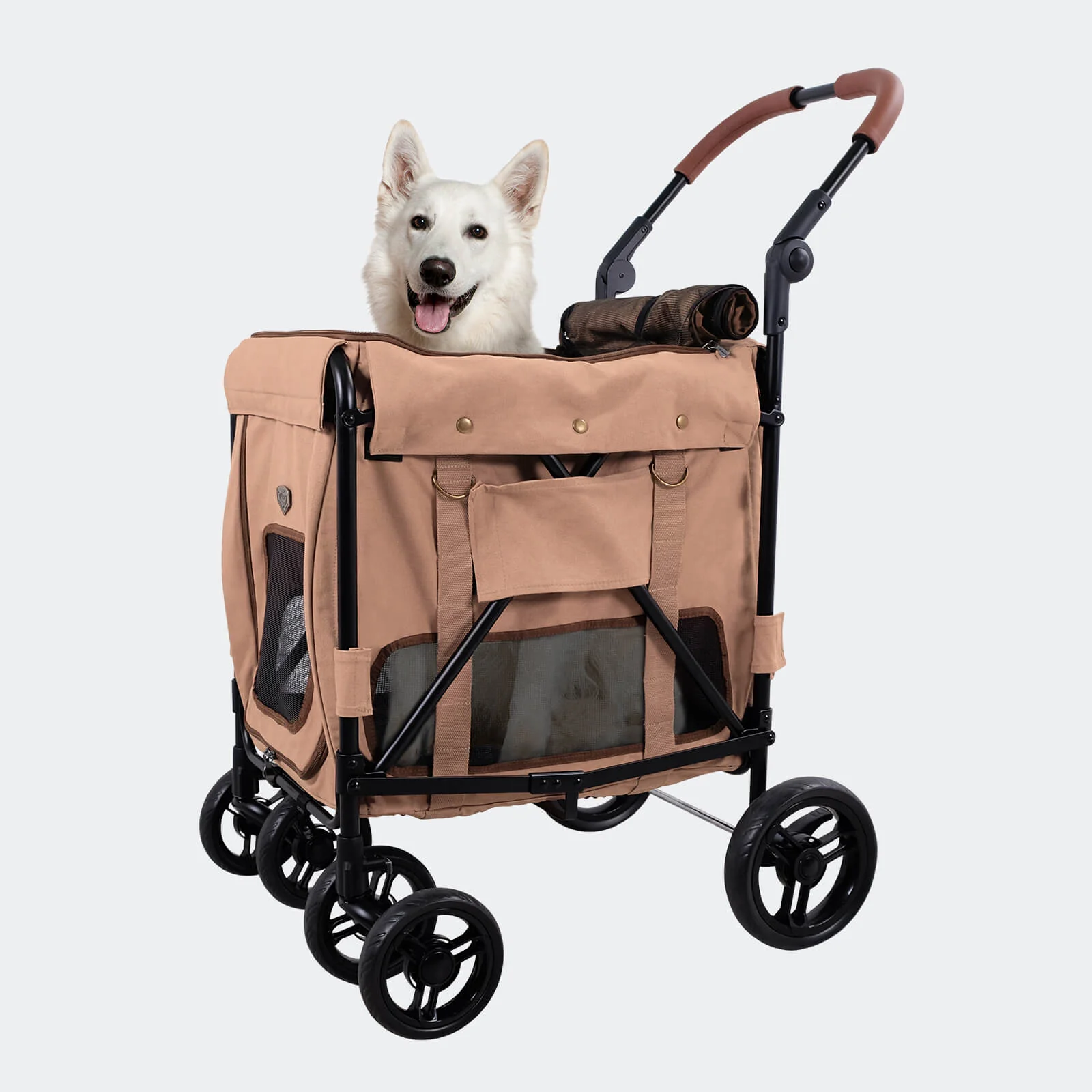 Gentle Giant Pet Wagon Stroller with Detachable Carrier - Image 3