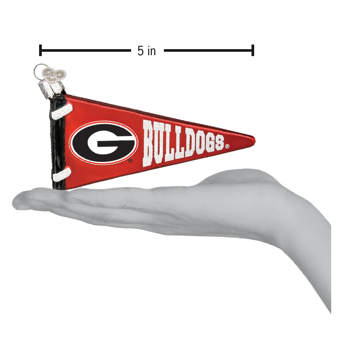 Georgia Pennant Ornament - Image 4