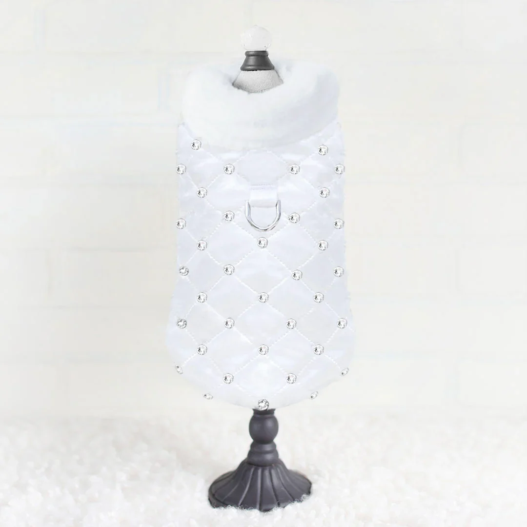 Hello Doggie Glamour Baby Dog Coat Snow White Pet Coats