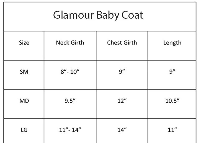 Hello Doggie Glamour Baby Dog Coat Snow White Pet Coats - Image 4